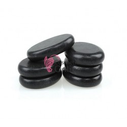 Piatra vulcanica pentru masaj,  dimensiune 6x6cm Cod CRS66D - Rotunda